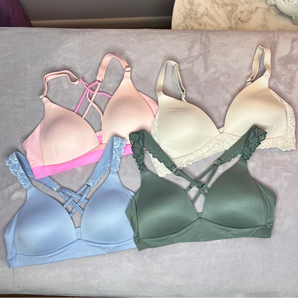 Aerie SUNNIE wireless bralettes. Size 32C